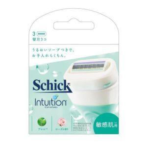 「シック」 イントゥイション 敏感肌用 替刃 3個入「化粧品」