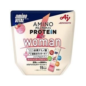 「味の素」 アミノバイタル アミノプロテイン for woman ストロベリー味 3.8g×30本入...