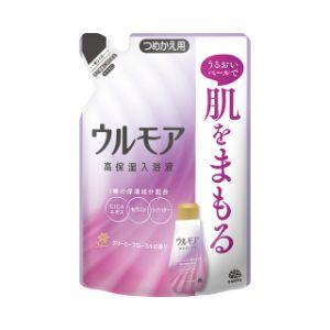 ウルモア 高保湿 入浴液 クリーミーローズの香り 詰替え用 480ml