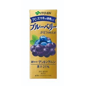 「伊藤園」　ブルーベリーミックス　200ｍｌ×24本セット　｜finespharma