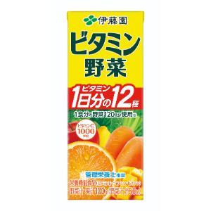 「伊藤園」　ビタミン野菜　1ケース(24本入)　200ｍl｜finespharma