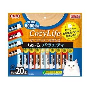 「いなば」 Cozy Lifeちゅーるバラエティ 14g×20本入 「日用品」