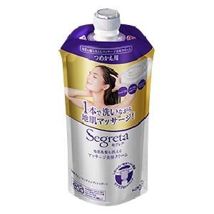 「花王」 セグレタ 地肌も髪も洗えるマッサージ美容クリーム (つめかえ用) 285ml 「日用品」