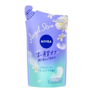 「花王」 ニベア エンジェルスキン ボディウォッシュ サボン&amp;ブーケの香り つめかえ用 360mL ...