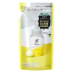 Kao（花王） リーゼ まとめ髪フォーム 詰替用 180mL 「日用品」 : 薬の