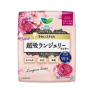 「花王」 ロリエ きれいスタイル 超吸ランジェリーライナー フローラルブーケの香り 62コ入 「衛生...