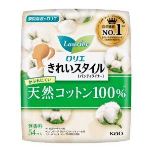 「花王」 ロリエ きれいスタイル 天然コットン100％(54個入) 「日用品」