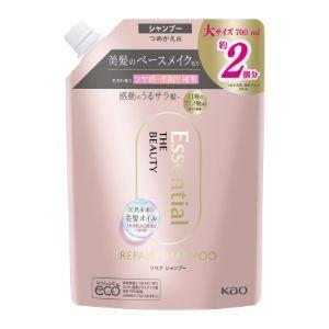 「花王」　エッセンシャル　ザビューティ　髪のキメ美容リペアシャンプー　つめかえ用　700ml