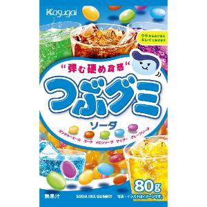 「セット販売」「春日井製菓」　Ｊつぶグミソーダ　80G×6個セット　　　　　