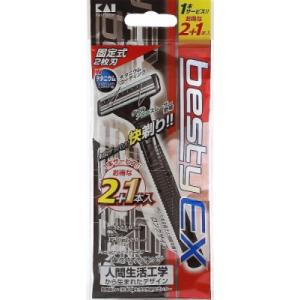 「貝印」 貝印 ベスティーEX 固定 2+1本入...の商品画像