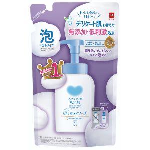 「牛乳石?共進社」　カウブランド　無添加泡のボディソープ　つめかえ用　450ml