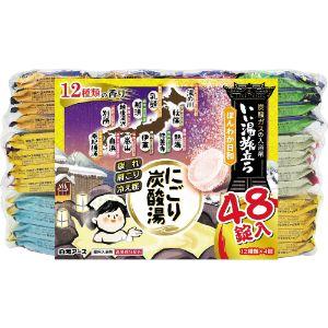 白元アース いい湯旅立ち 薬用入浴剤 納涼にごり湯 八朔の香り 500g