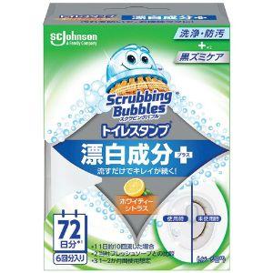 「ジョンソン」　スクラビングバブル　トイレスタンプ漂白　本体　ホワイティーシトラス　38ｇ