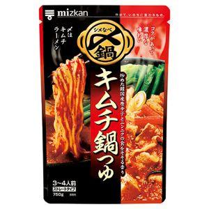 「優良配送対応」「ミツカン」　ミツカン　〆まで美味しい　キムチ鍋つゆ　ストレート　750g