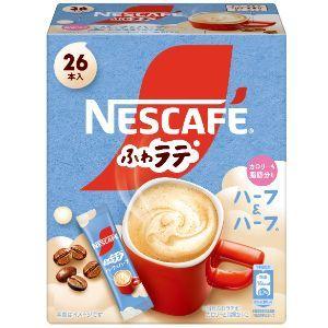 「セット販売」「ネスレ日本」　ネスカフェ エクセラ ふわラテ ハーフ＆ハーフ26p×6箱セット　