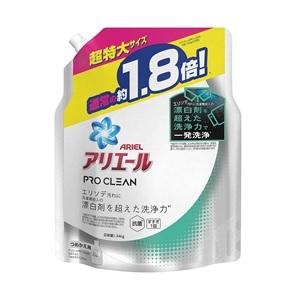 「Ｐ＆Ｇ」 アリエール 洗濯洗剤 液体 プロクリーンジェル 詰め替え 超特大 1340g 「日用品」｜finespharma