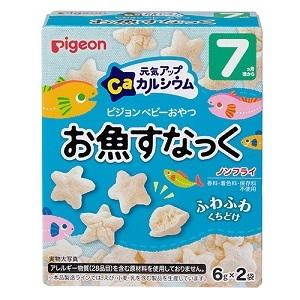 「ピジョン」 元気アップカルシウム お魚すなっく 6g×2袋入 「フード・飲料」｜finespharma