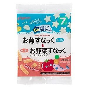 「ピジョン」 元気アップカルシウム お魚すなっく＆お野菜すなっく にんじん+トマト 6g×4袋入 「フード・飲料」｜finespharma