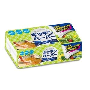 「丸富製紙」 3枚重ねピローキッチンペーパー(75組)「日用品」