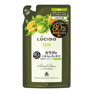 「マンダム」　ルシード　薬用デオドラントボディウォッシュ　ノンメントール　ハーバルシトラス　つめかえ用　３８０ｍｌ｜finespharma