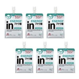 「セット販売」「森永製菓」 inゼリー エネルギー ブドウ糖 180g×6個 「健康食品」