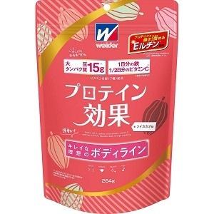 「森永製菓」 ウイダー プロテイン効果 ソイカカオ味 264g 「健康食品」