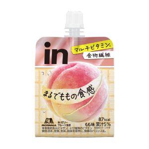 「森永製菓」　inゼリーフルーツ食感もも　150ｇ
