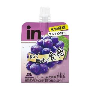 「森永製菓」　ｉｎゼリーフルーツ食感〈巨峰〉　150ｇ