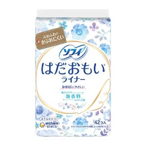 「ユニ・チャーム」　ソフィ　はだおもいライナー　無香料　42枚