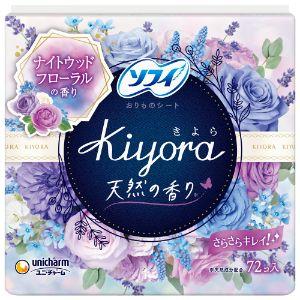 「ユニ・チャーム」   ソフィ Kiyora フレグランス フローラルリラックスの香り 72枚入 「...