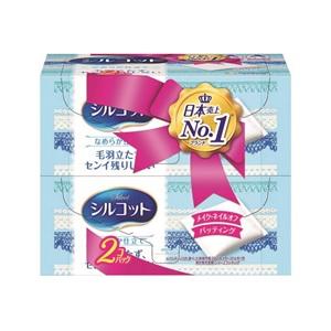 「ユニ・チャーム」 シルコット なめらか仕立て 82枚×2コ入 「化粧品」