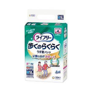 「ユニ・チャーム」ライフリー パンツタイプ 歩くのらくらくうす型 Mサイズ 4回吸収 おむつ(18枚入)「衛生用品」｜finespharma