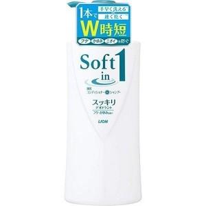 ソフトインワンシャンプー サラサラタイプ ポンプ ( 530ml )/ ソフト