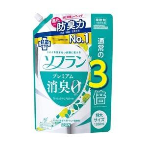 ソフラン プレミアム消臭 柔軟剤 フレッシュグリーンアロマの香り つめかえ用 1260mL