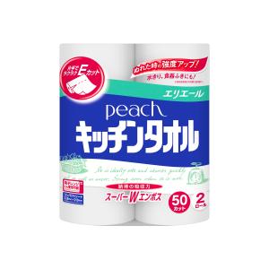 「大王製紙」 エリエールピーチキッチンタオル 2...の商品画像