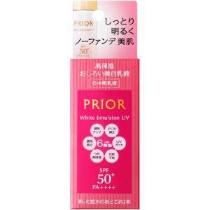 PRIOR 資生堂 プリオール 高保湿 おしろい美白乳液 トーンアップ 33ml