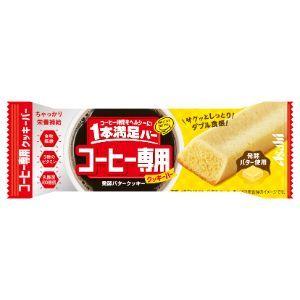 「アサヒグループ食品」　1本満足バー　コーヒー専用　発酵バタークッキー　1本(40g)