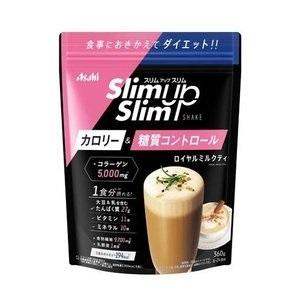 「優良配送対応」「アサヒ」 スリムアップスリム シェイク ロイヤルミルクティー味 360g 「健康食...