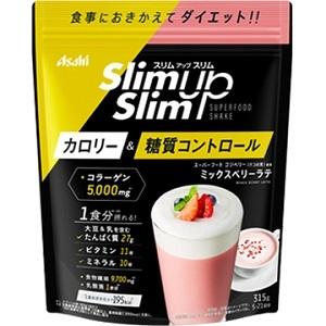 「優良配送対応」「アサヒ」 スリムアップスリム 乳酸菌+スーパーフードシェイク ミックスベリーラテ ...