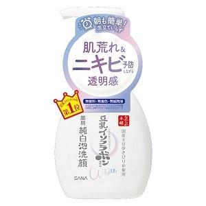 「常盤薬品工業」 サナ なめらか本舗 薬用純白泡洗顔 200mL 「化粧品」