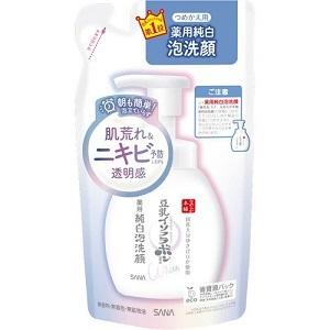 「常盤薬品工業」 サナ なめらか本舗 薬用純白泡洗顔 つめかえ用 180mL 「化粧品」