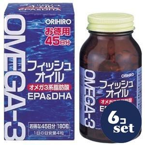 燃えるしょうがパワー フィンガールートカプセル180粒×5袋セット 健康 美容 ORIHIRO（オリヒロ） フィッシュオイル 180粒 「健康食品」 : 薬の