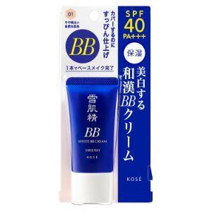 「コーセー」 雪肌精 ホワイトBBクリーム #001 やや明るい自然な肌色 30g 「化粧品」