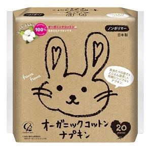 「コットン・ラボ」 オーガニックコットンナプキン ノンポリマー 20個入 (医薬部外品) 「衛生用品...