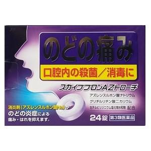 日新薬品工業 スカイブブロンAZトローチ 24錠 「第3類医薬品」 : 薬の