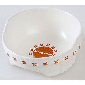 「ドギーマンハヤシ(株)」　便利なクローバー陶製食器Ｍ　