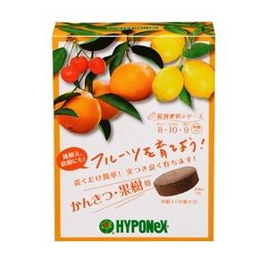 「優良配送対応」「ハイポネックスジャパン」 ハイポネックス 錠剤肥料シリーズ かんきつ・果樹用 30錠 「日用品」