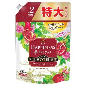 「P&Gジャパン」　レノアハピネス夢ふわタッチ　ザクロ＆フローラル　つめかえ用特大サイズ　750ml｜薬のファインズファルマ