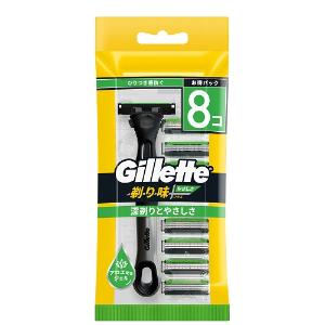 「P&Gジャパン」　ジレット剃り味＋　プラス　やさしさ　７Ｂホルダー付　替刃8個付