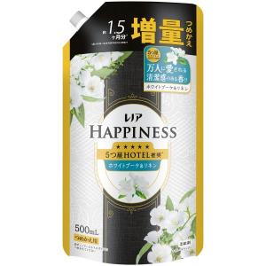 「P&Gジャパン」　レノアハピネス夢ふわタッチ　フローラルブーケ＆リネンの香り　つめかえ増量サイズ　500ml
